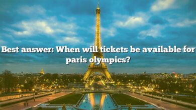 Best answer: When will tickets be available for paris olympics?