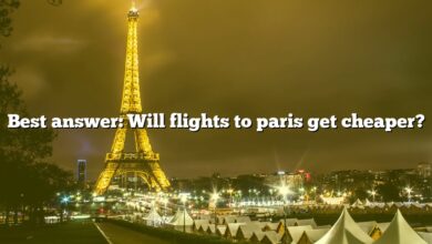 Best answer: Will flights to paris get cheaper?
