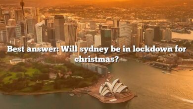 Best answer: Will sydney be in lockdown for christmas?