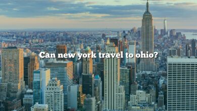 Can new york travel to ohio?