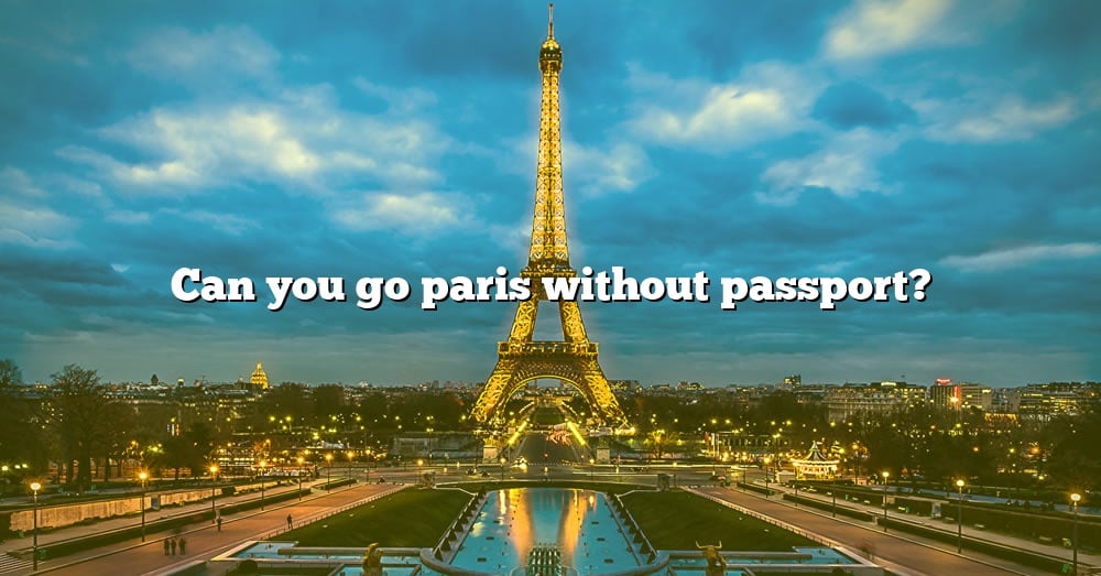 travel to france without a passport