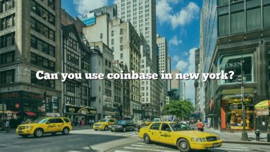 Can you use coinbase in new york?