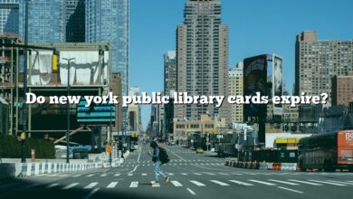 Do new york public library cards expire?
