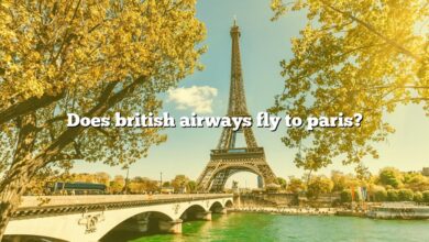 Does british airways fly to paris?