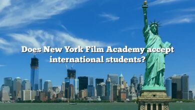Does New York Film Academy accept international students?