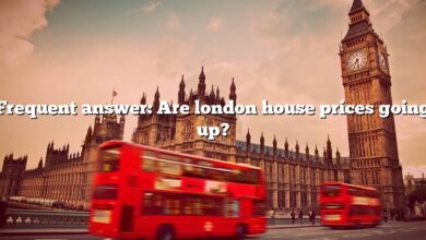 Frequent answer: Are london house prices going up?