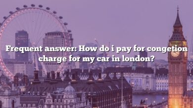 Frequent answer: How do i pay for congetion charge for my car in london?