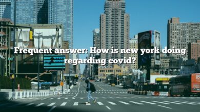 Frequent answer: How is new york doing regarding covid?