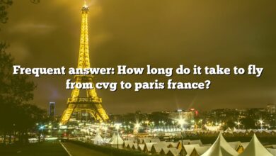 Frequent answer: How long do it take to fly from cvg to paris france?