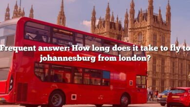 Frequent answer: How long does it take to fly to johannesburg from london?