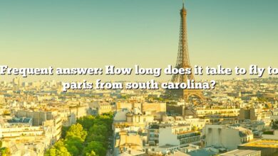 Frequent answer: How long does it take to fly to paris from south carolina?
