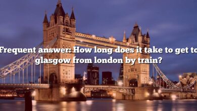 Frequent answer: How long does it take to get to glasgow from london by train?