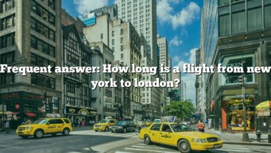 Frequent answer: How long is a flight from new york to london?