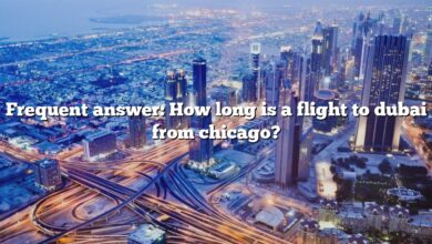 Frequent answer: How long is a flight to dubai from chicago?