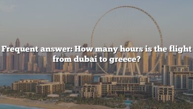 Frequent answer: How many hours is the flight from dubai to greece?