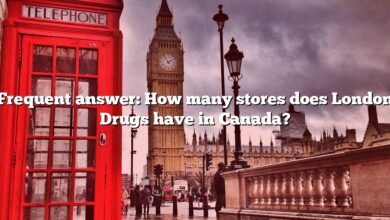 Frequent answer: How many stores does London Drugs have in Canada?