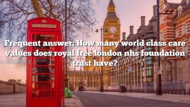 Frequent answer: How many world class care values does royal free london nhs foundation trust have?