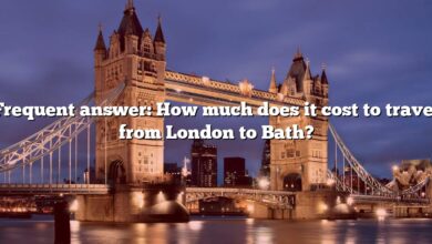 Frequent answer: How much does it cost to travel from London to Bath?