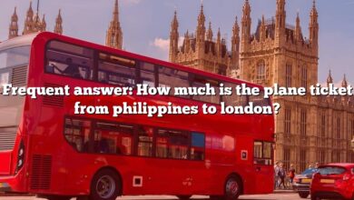 Frequent answer: How much is the plane ticket from philippines to london?