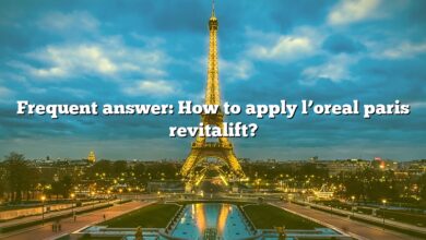 Frequent answer: How to apply l’oreal paris revitalift?