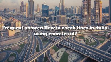 Frequent answer: How to check fines in dubai using emirates id?