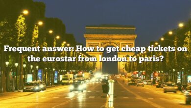 Frequent answer: How to get cheap tickets on the eurostar from london to paris?