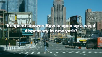 Frequent answer: How to open up a weed dispensary in new york?