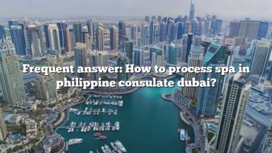 Frequent answer: How to process spa in philippine consulate dubai?