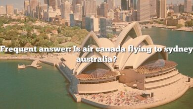 Frequent answer: Is air canada flying to sydney australia?