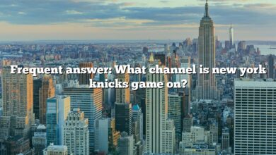 Frequent answer: What channel is new york knicks game on?