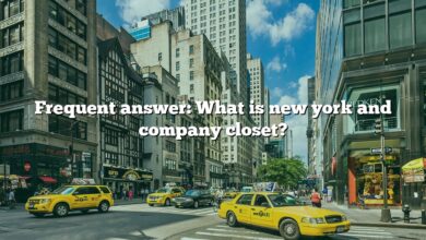 Frequent answer: What is new york and company closet?