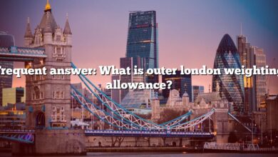 Frequent answer: What is outer london weighting allowance?