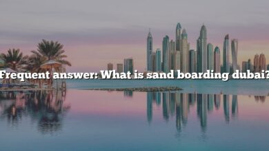 Frequent answer: What is sand boarding dubai?