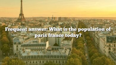 Frequent answer: What is the population of paris france today?