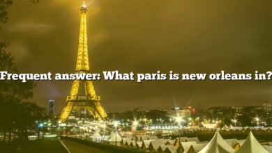 Frequent answer: What paris is new orleans in?