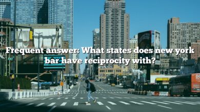 Frequent answer: What states does new york bar have reciprocity with?