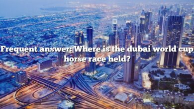 Frequent answer: Where is the dubai world cup horse race held?