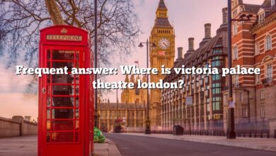 Frequent answer: Where is victoria palace theatre london?