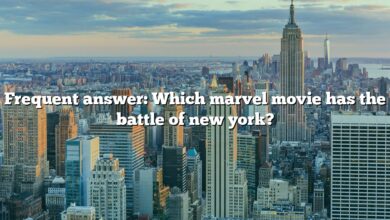 Frequent answer: Which marvel movie has the battle of new york?