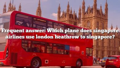 Frequent answer: Which plane does singapore airlines use london heathrow to singapore?