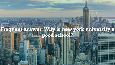 Frequent answer: Why is new york university a good school?