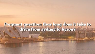 Frequent question: How long does it take to drive from sydney to byron?