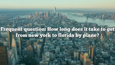 Frequent question: How long does it take to get from new york to florida by plane?