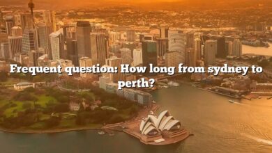 Frequent question: How long from sydney to perth?