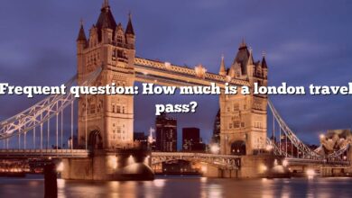 Frequent question: How much is a london travel pass?