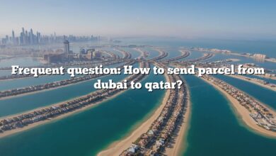 Frequent question: How to send parcel from dubai to qatar?