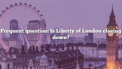 Frequent question: Is Liberty of London closing down?