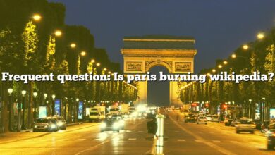 Frequent question: Is paris burning wikipedia?