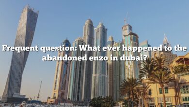 Frequent question: What ever happened to the abandoned enzo in dubai?