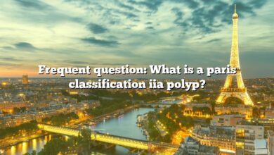 Frequent question: What is a paris classification iia polyp?